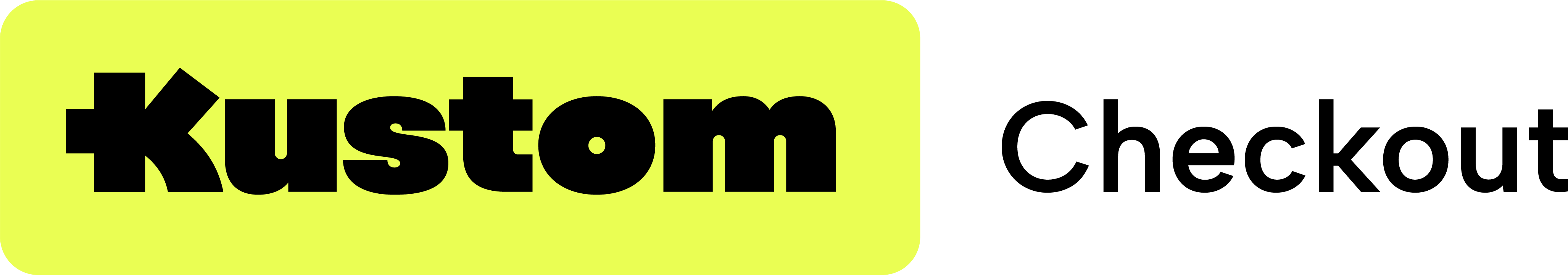 This shop supports payment via Kustom Checkout.